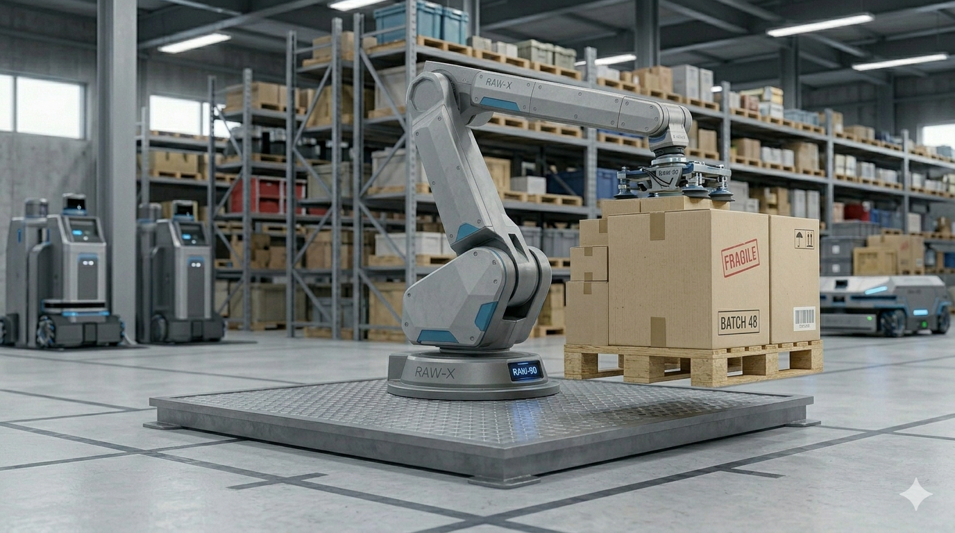 RAW-50 industrial robot arm